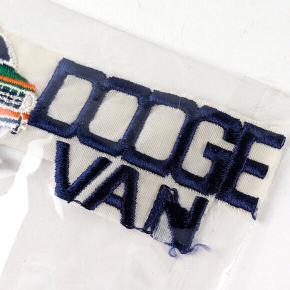 Vintage 70s/80s Dodge Van Large Patch - Picture 2 of 6
